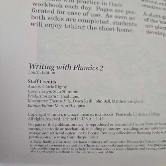 Writing with Phonics 2 Moon and Stars - Picture 3 of 8